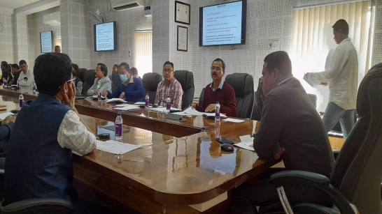 A meeting on Special Immunization Drive