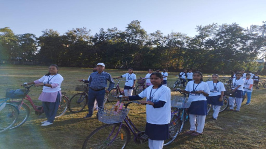 bicycle rally on the occasion of 400th Birth Anniversary of Bir Lachit Barphukan